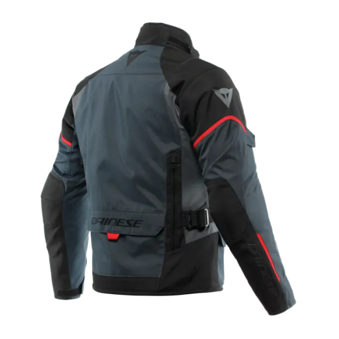 Giacca Tempest 3 D-dry Ebony Black Lava Red