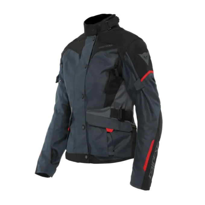 Giacca Tempest 3 D-dry Lady Ebony Black Lava Red