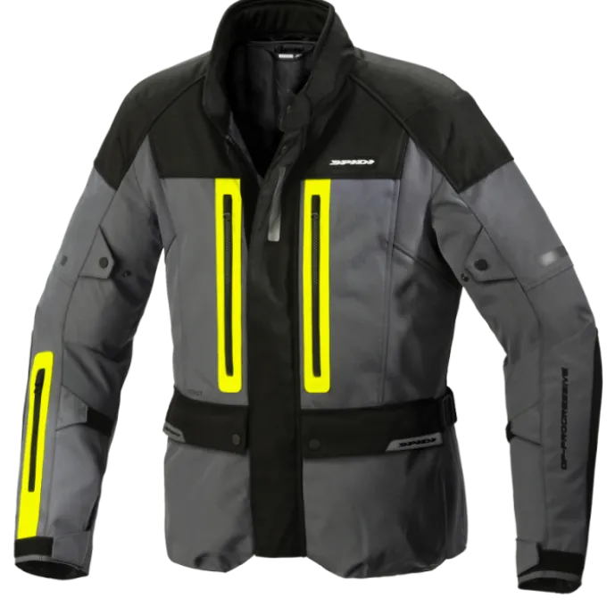 Giacca Traveler 3 H2out Grigio Giallo