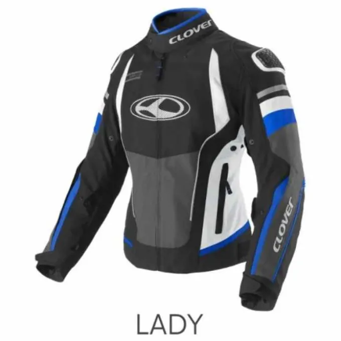 Giubbotto Airblade-5 Tex Lady Nero Bianco Blu