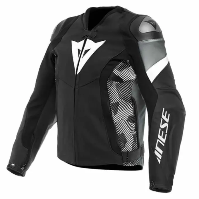 Giubbotto Avro 5 Nero Antracite Bianco