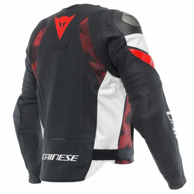 Giubbotto Avro 5 Nero Bianco Rosso Fluo