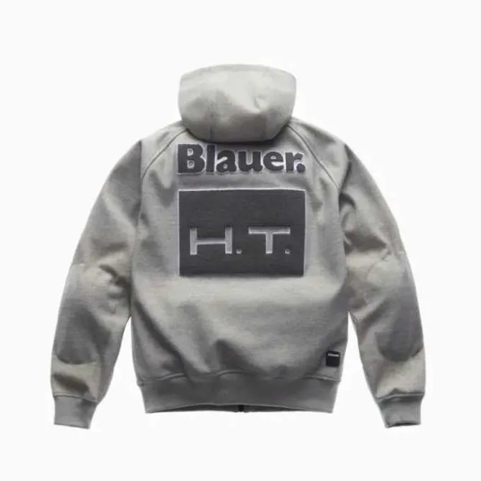 Giubbotto Blauer Easy Open Hoody grigio