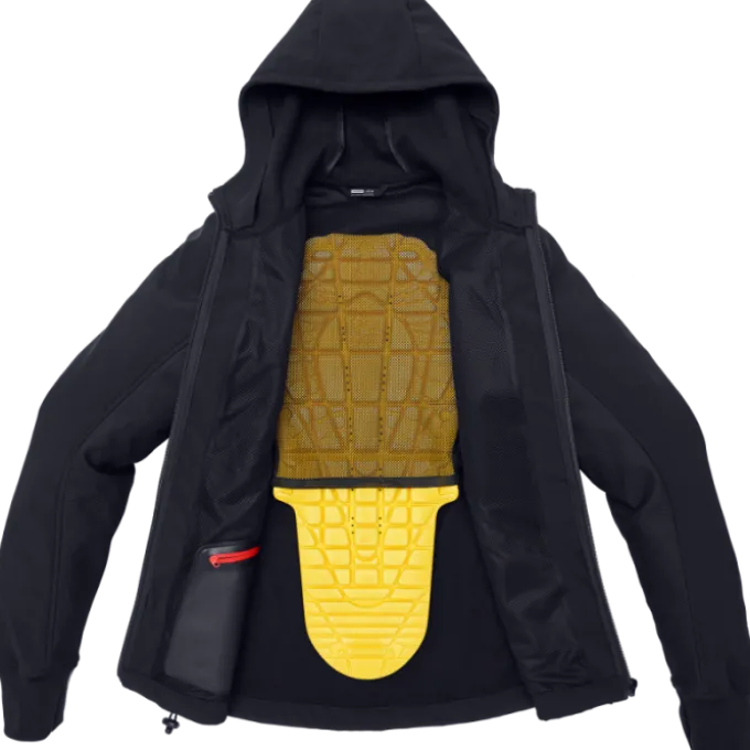 Giubbotto Hoodie Armor Evo Nero