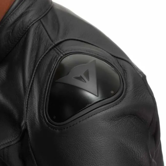 Giubbotto Iperattiva Pelle Nero