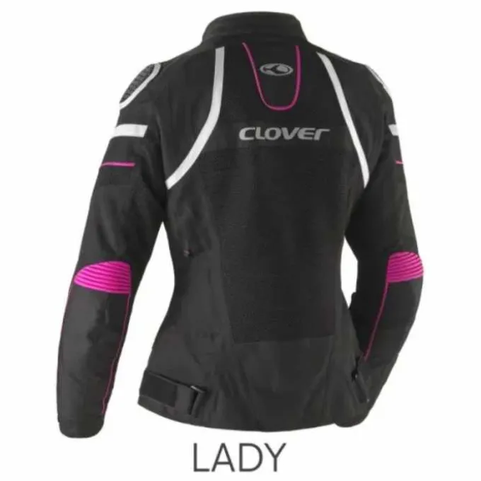 Giubbotto Rainjet-3 WP Lady Nero Fuxia