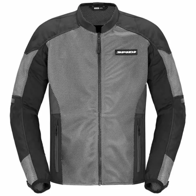 Giubbotto Super Net Grigio Nero