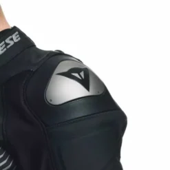 Giubbotto Super Speed 4 Pelle Nero Grigio