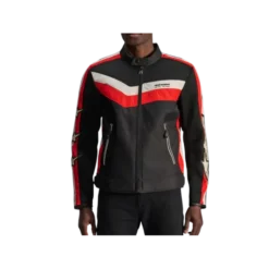 Giubbotto T-Dyno Air nero rosso bianco