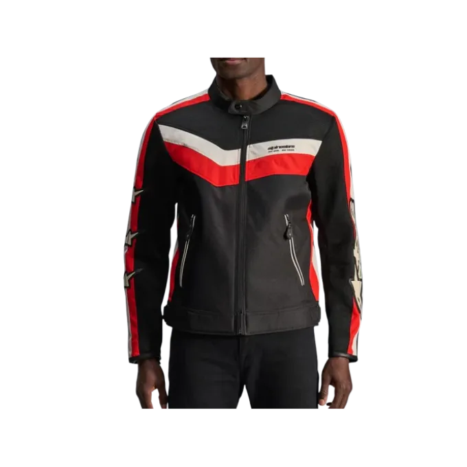 Giubbotto T-Dyno Air nero rosso bianco