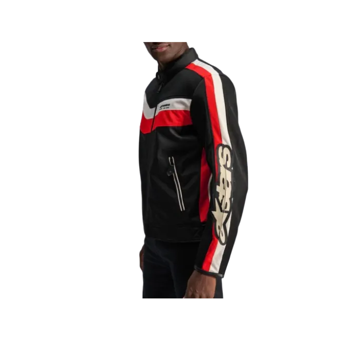 Giubbotto T-Dyno Air nero rosso bianco
