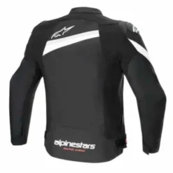 Giubbotto T-GP Plus R V4 tex Nero Bianco