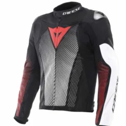Giubbotto Ventar Tex Nero Rosso Bianco