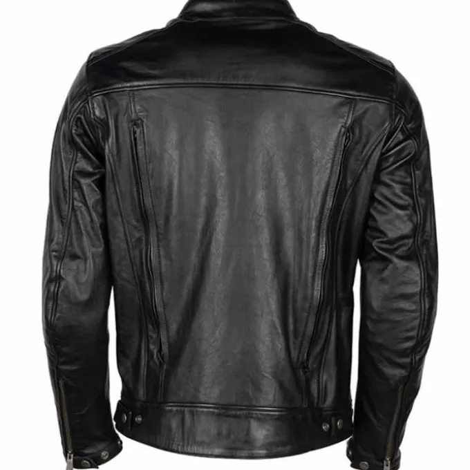 Giubbotto Vento Air Pelle Nero