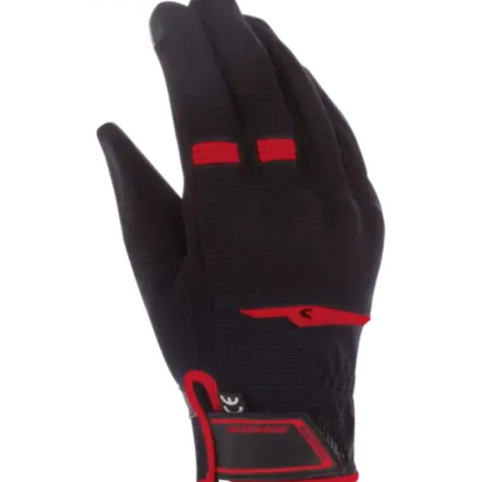Guanto Borneo Evo Nero Rosso