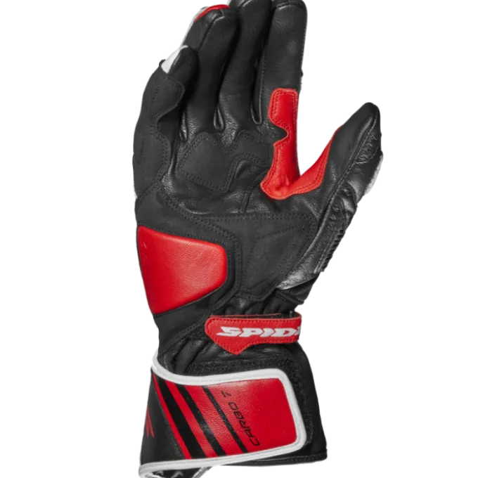 Guanto Carbo 7 Nero Rosso