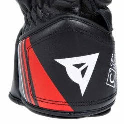 Guanto Druid 4 Nero Nero Rosso