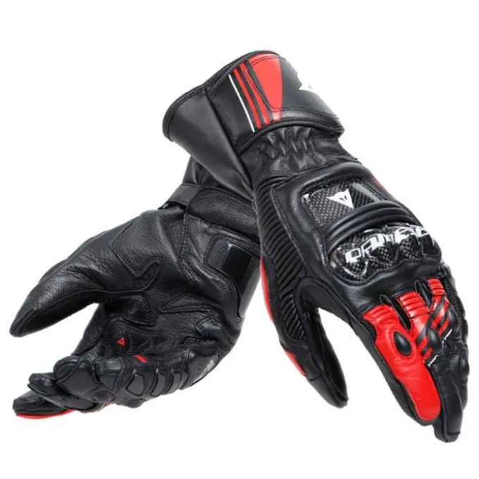 Guanto Druid 4 Nero Nero Rosso