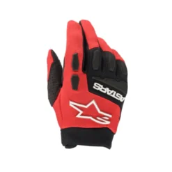 Guanto Full Bore Youth rosso nero