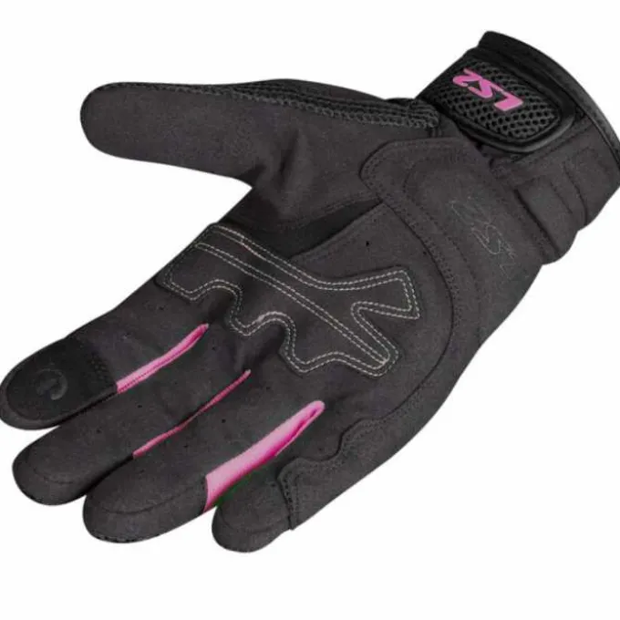 Guanto LS2 Kubra Lady nero fuxia