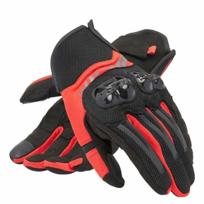 Guanto Mig 3 Air Pelle-Tex Nero Rosso