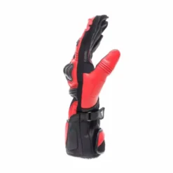 Guanto Reacto Carbon Long Nero Rosso