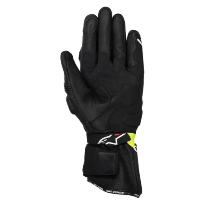 Guanto SP-3 nero giallo fluo