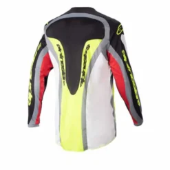Maglia Fluid Agent Nero Rosso Giallo Fluo