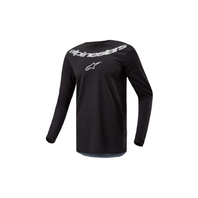 Maglia Fluid Graphite Jersey nero argento