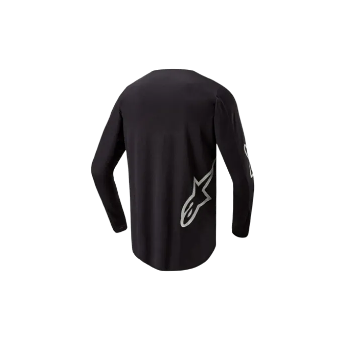 Maglia Fluid Graphite Jersey nero argento