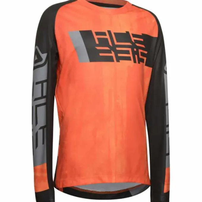 Maglia Mx Outrun Arancio Nero