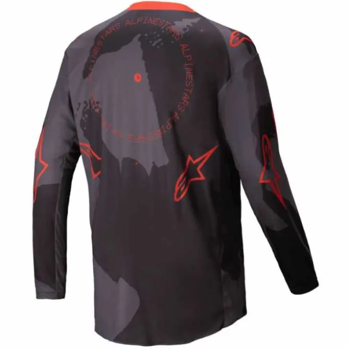 Maglia Racer Hollow Grigio Arancio