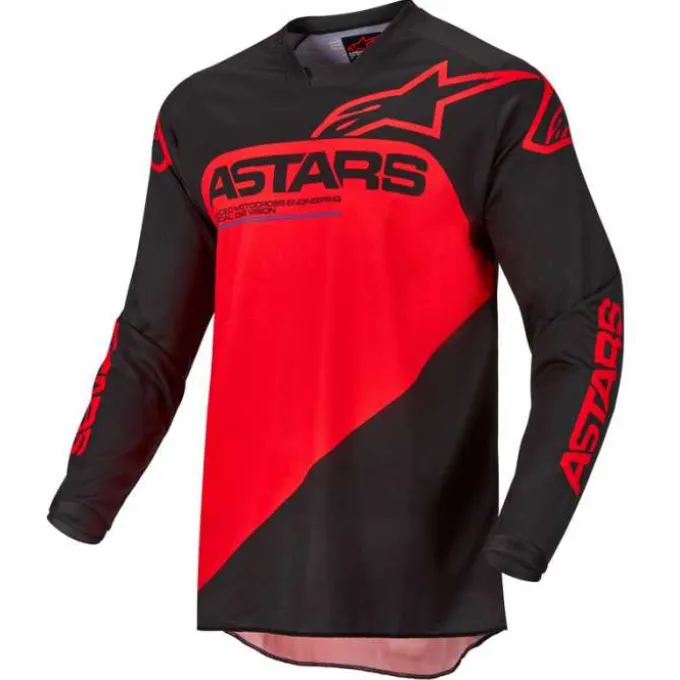 Maglia Racer Supermatic Jersey Nero Rosso