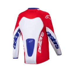 Maglia Youth Racer Veil rosso bianco