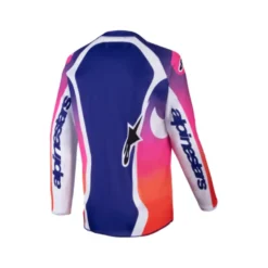 Maglia Youth Racer Wurx bianco multicolor