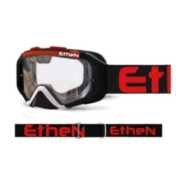 Maschera 4EN07 Enduro Nero Rosso