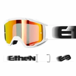Maschera Ethen 06 Evolution Bianca Lente Rossa