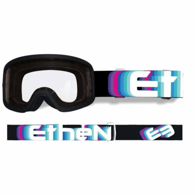 Maschera Ethen MX65 Bambino Nero Multicolor