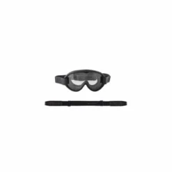 Maschera Scrambler Nero Lente Fotocromatica