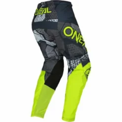 Pantalone Element Racewear V22 Camo Grigio Giallo