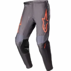 Pantalone Fluid Lurv Grigio Neon Rosso