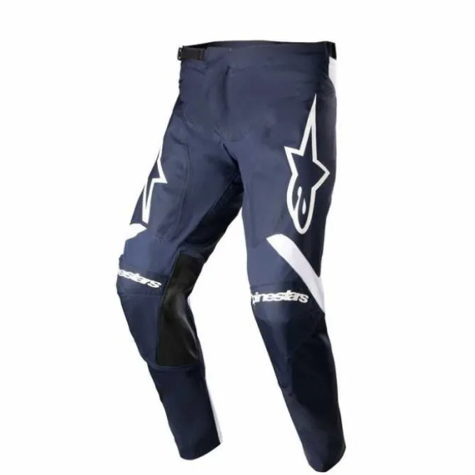 Pantalone Racer Hoen Blu Bianco