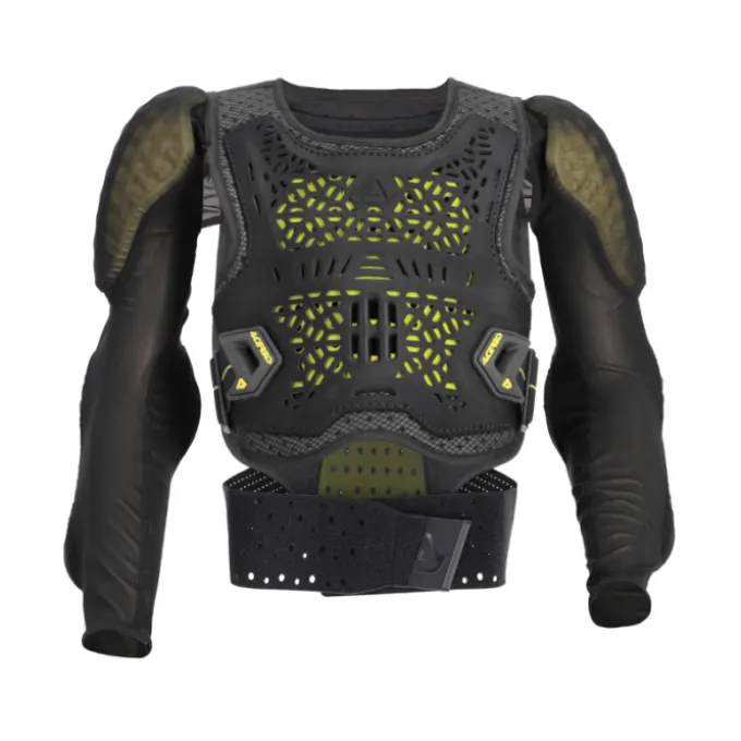 Pettorina Acerbis Plasma Junior Nero Giallo Fluo