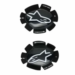 Saponette Ginocchia Gp Plus Knee Slider Nero Bianco