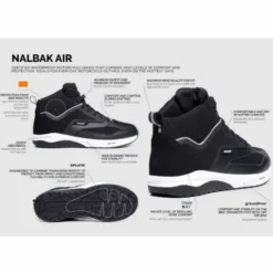 Scarpa Nalbak Air Nero Bianco