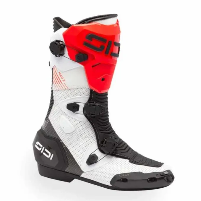Stivali Mag 2 Air Bianco Rosso Nero