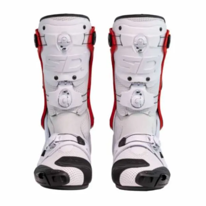 Stivali Rex Air Nero Rosso