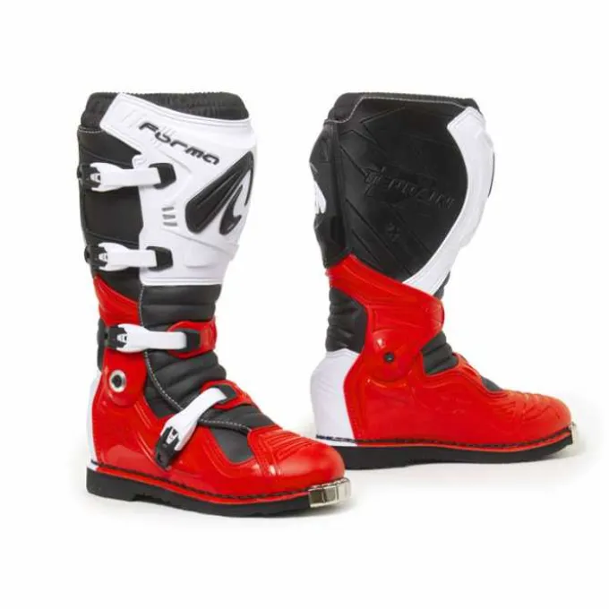 Stivali Terrain Evolution Tx Rosso Bianco