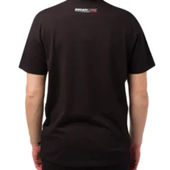 T-shirt Ducati Splash nero rosso