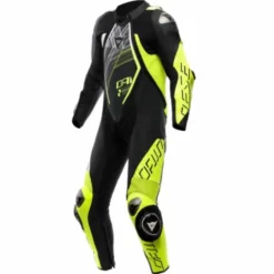 Tuta Audax D-zip Prof Estiva Nero Bianco Giallo